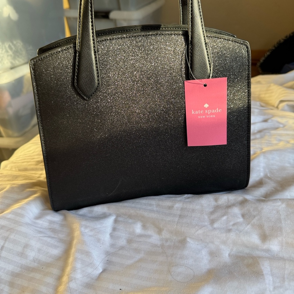 Kate Spade Midnight Black Satchel - Picture 3 of 7